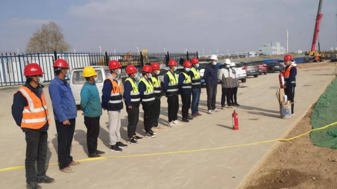 甘肅工程咨詢(xún)集團(tuán)工程檢測(cè)中心建設(shè)項(xiàng)目舉行“消防日”主題活動(dòng)