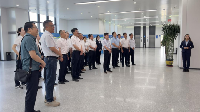 甘肅農墾集團普安康藥業有限公司參觀甘肅工程咨詢集團廉潔文化作品展