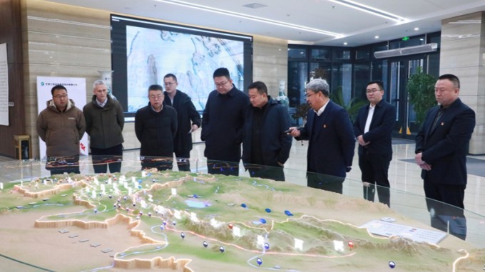 蘭州市副市長李文生到省水電設(shè)計院調(diào)研指導工作